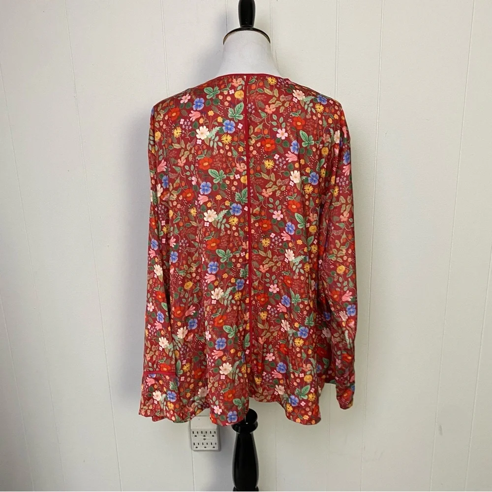 Summersalt x Rifle Paper Co. Women's Size 2XL Garden Party PJ Set NEW - Picture 10 of 16